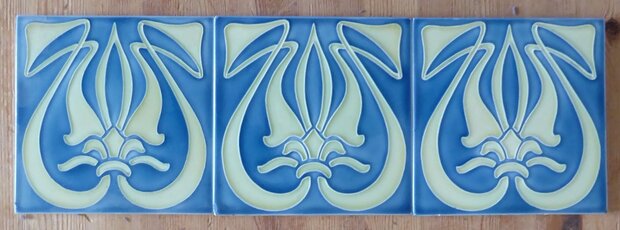 Art nouveau tegels 