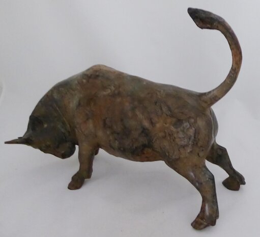 Pierre Chenet bronzen sculptuur stier